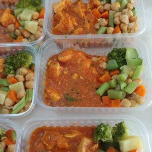 Frango ao Curry e Leite de Coco