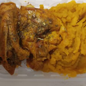 Sobrecoxa de Frango assada