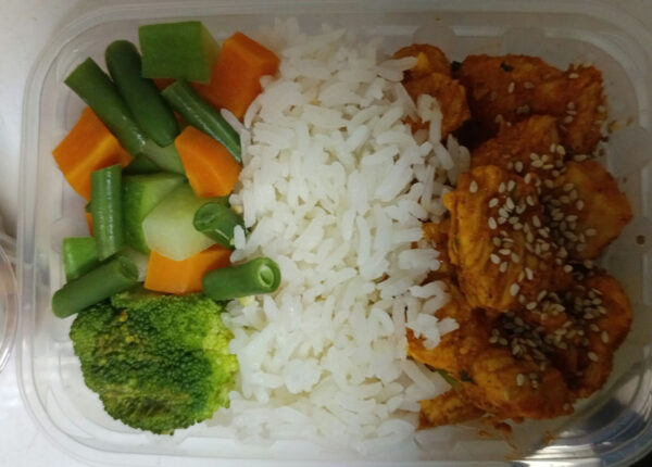 Frango Agridoce Oriental